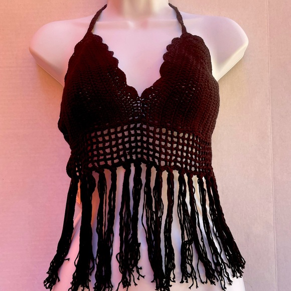 Hand Made crochet tank S/M NWT - Picture 1 of 7